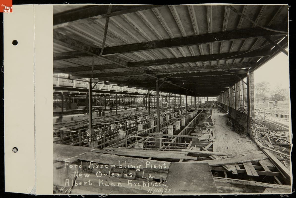 Ford Motor Company--Plant Construction--New Orleans, Louisiana--1922-1923--Item17