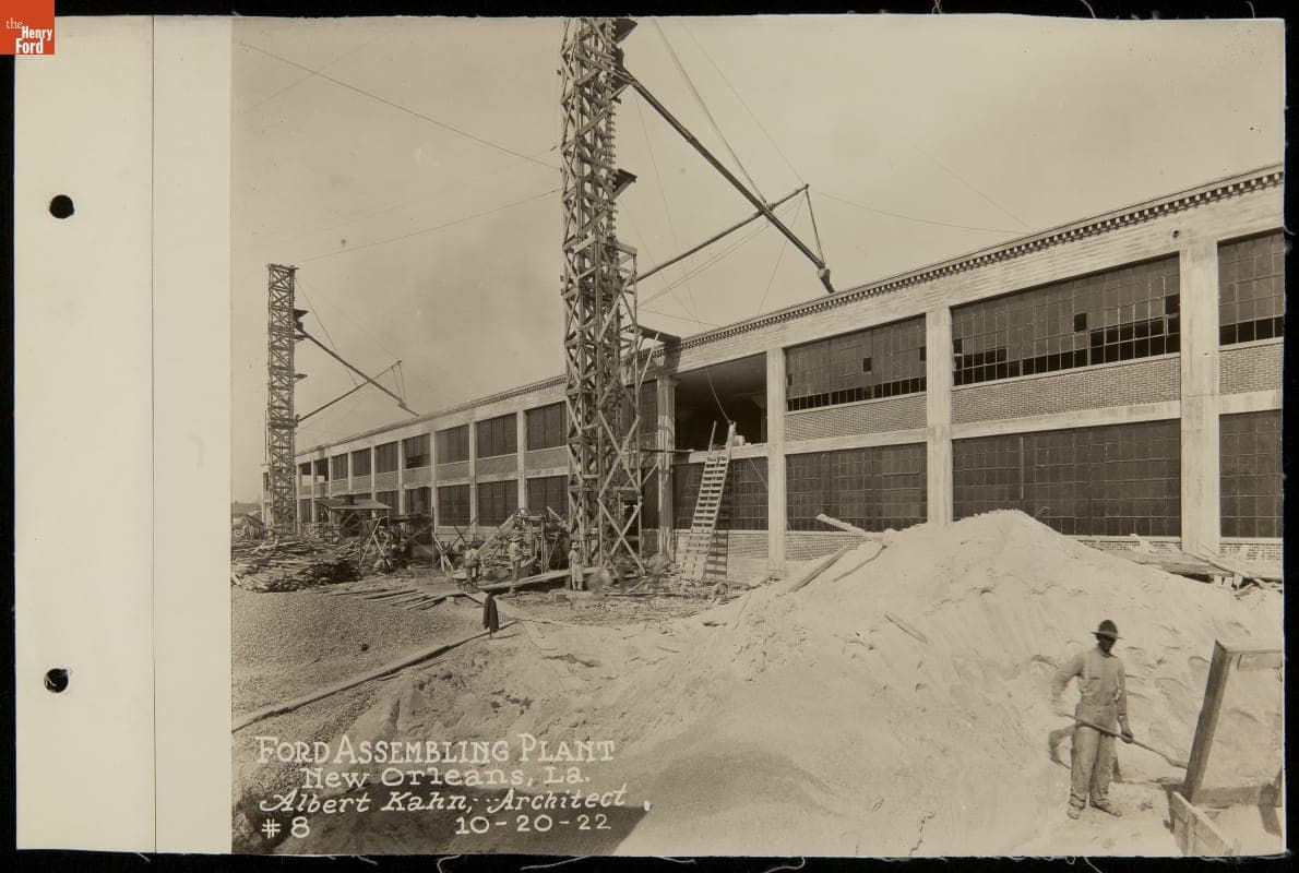Ford Motor Company--Plant Construction--New Orleans, Louisiana--1922-1923--Item29