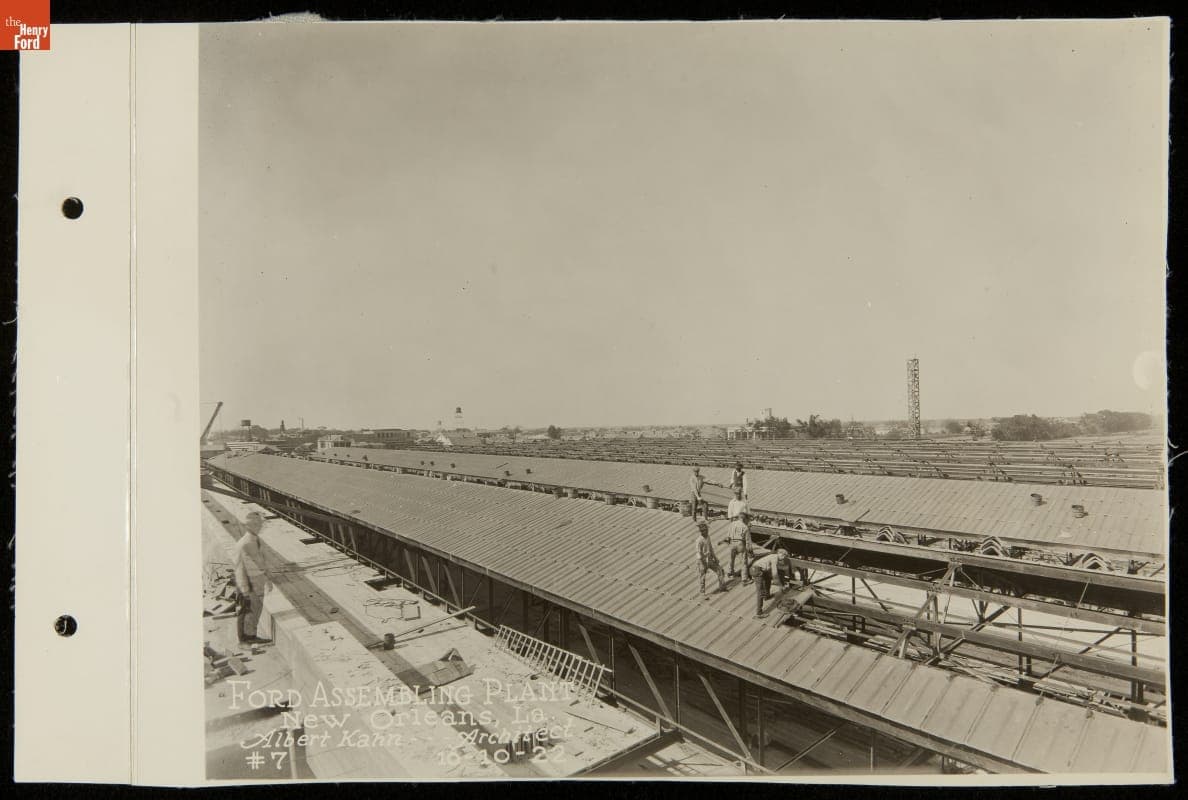 Ford Motor Company--Plant Construction--New Orleans, Louisiana--1922-1923--Item31