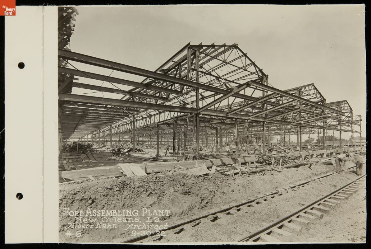 Ford Motor Company--Plant Construction--New Orleans, Louisiana--1922-1923--Item35