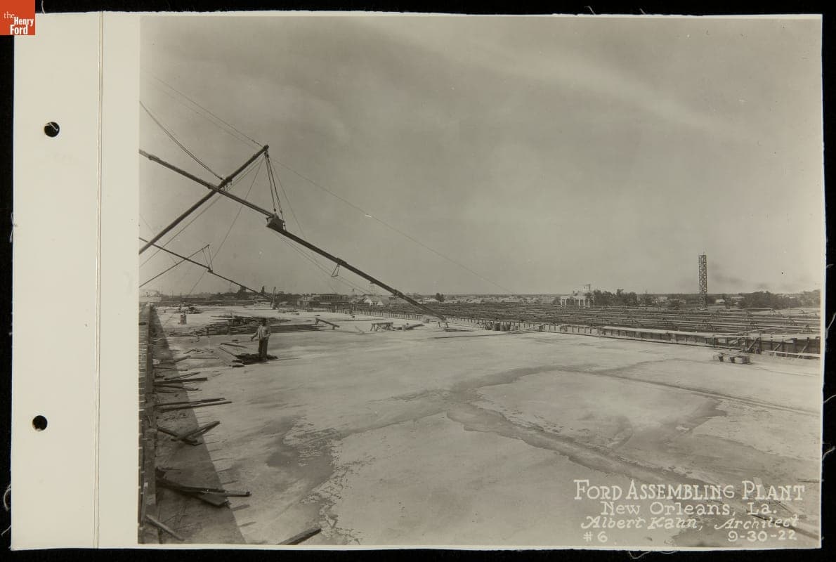 Ford Motor Company--Plant Construction--New Orleans, Louisiana--1922-1923--Item36