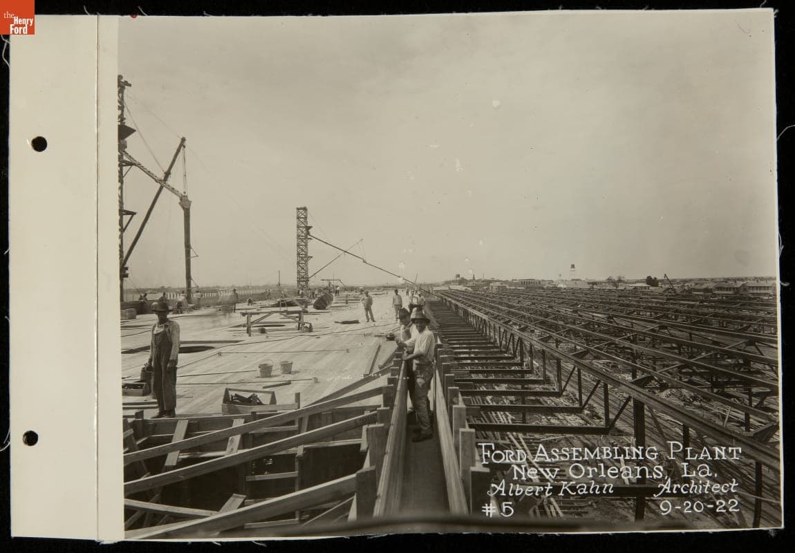 Ford Motor Company--Plant Construction--New Orleans, Louisiana--1922-1923--Item37