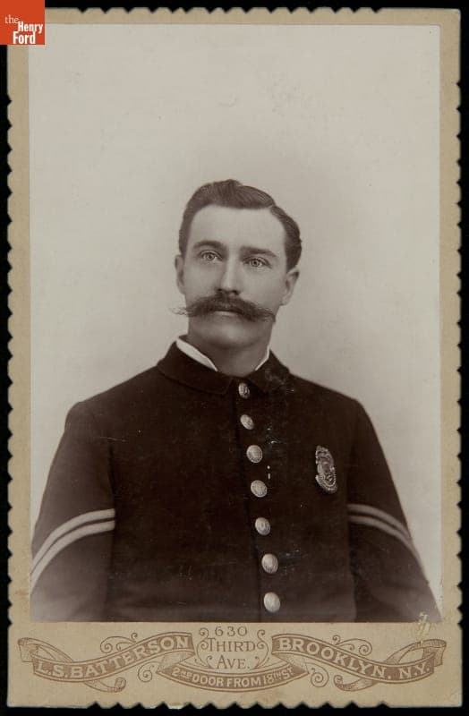 Portrait of Police Officer Patrick J. Sheehan, 1896