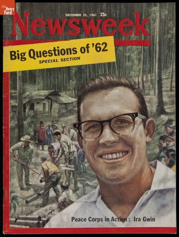 Newsweek Magazine for December 25, 1961, "Peace Corps in Action: Ira Gwin"