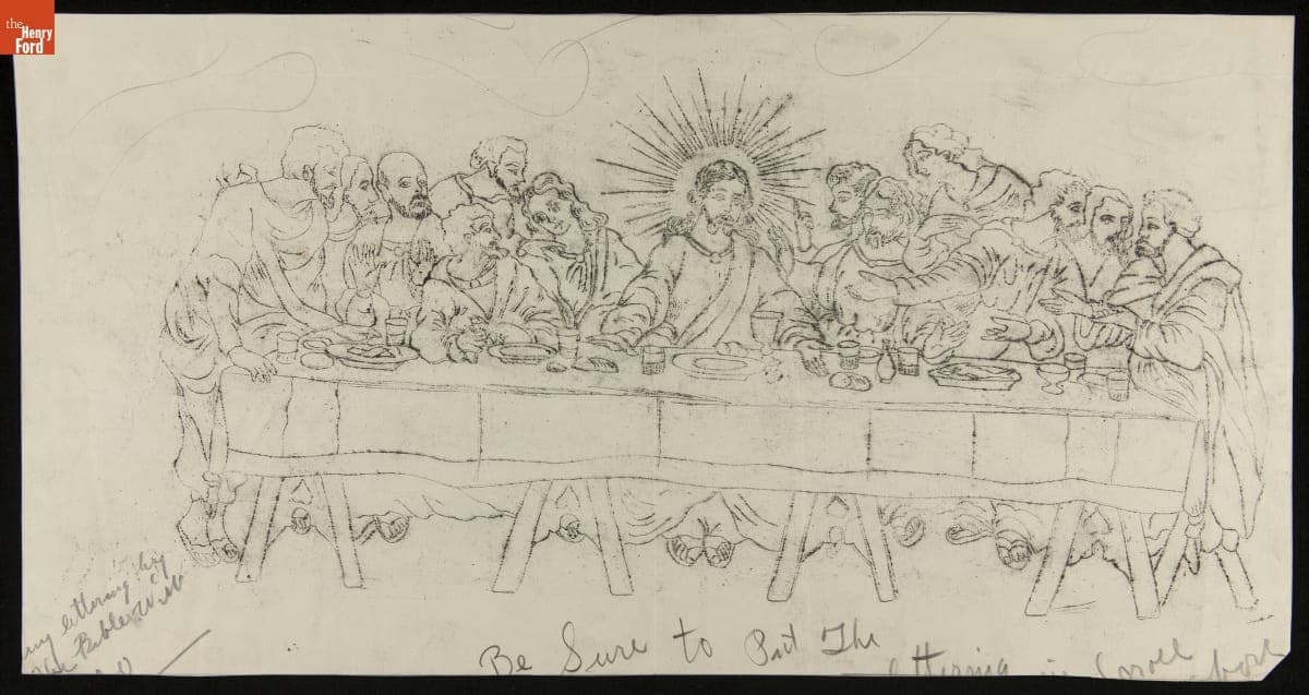 Tattoo Stencil, 1915-1950