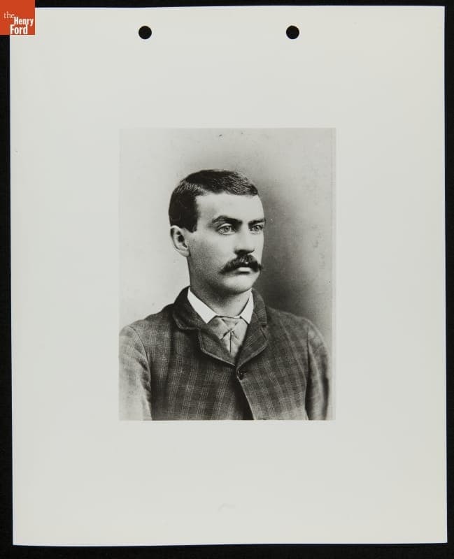 Ellsworth Ackley, Son of Joshua Ackley, a Builder of Ackley Covered Bridge