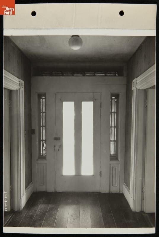 Robert Frost Home at Its Original Site, Ann Arbor, Michigan, circa 1923