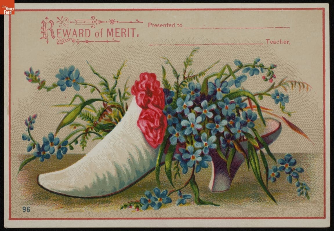 School Reward of Merit, 1870-1900