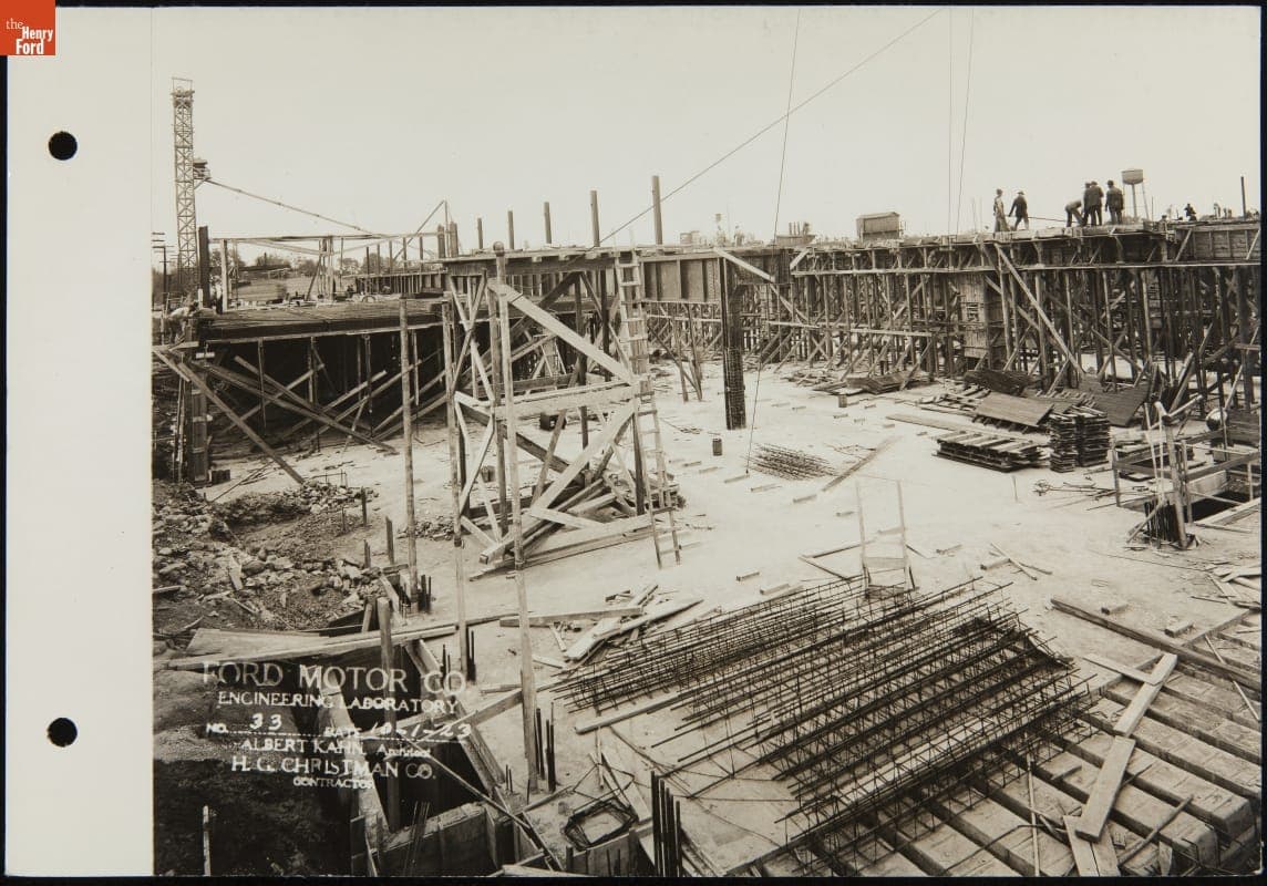 Ford Motor Company--Plant Construction--Dearborn Engineering Lab--1923-1924--Item37