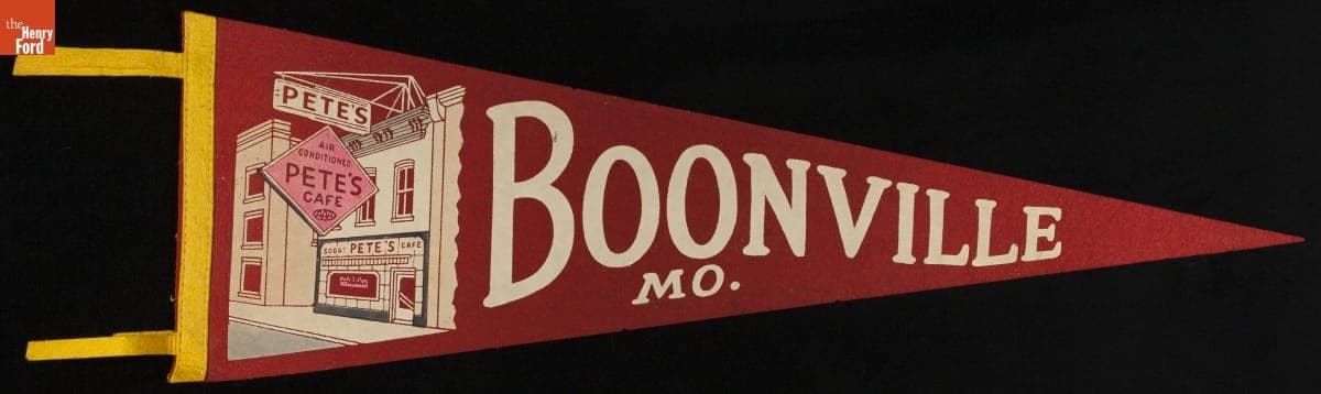 Pennant, "Boonville, Mo.," 1940-1965