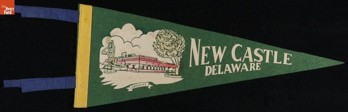Pennant, "New Castle, Delaware," 1952-1965