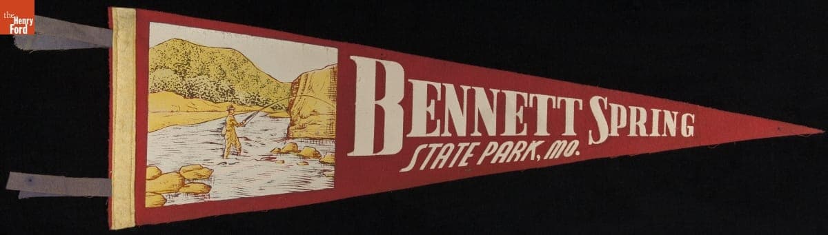 Pennant, "Bennett Spring State Park, Mo.," 1940-1965