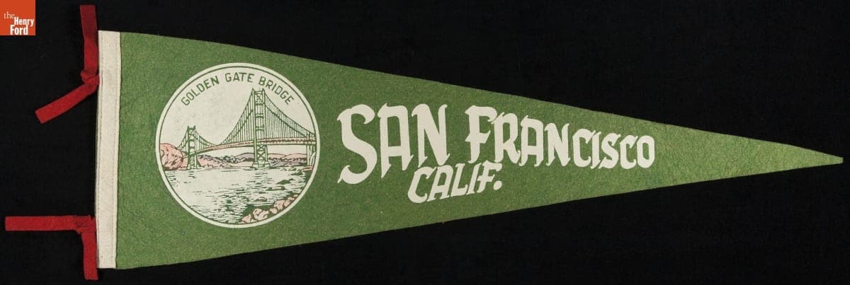 Pennant, "San Francisco, Calif.," 1940-1965