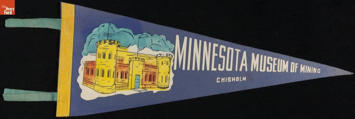 Pennant, "Minnesota Museum of Mining, Chisholm," 1959