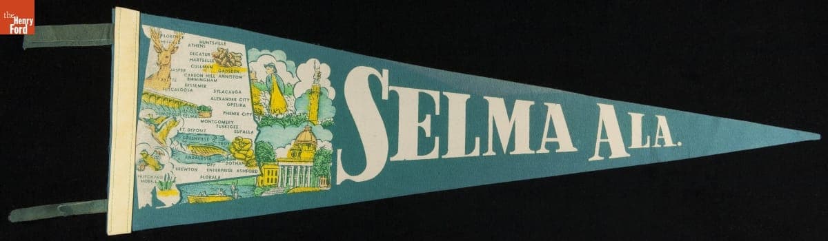 Pennant, "Selma, Ala.," 1940-1965