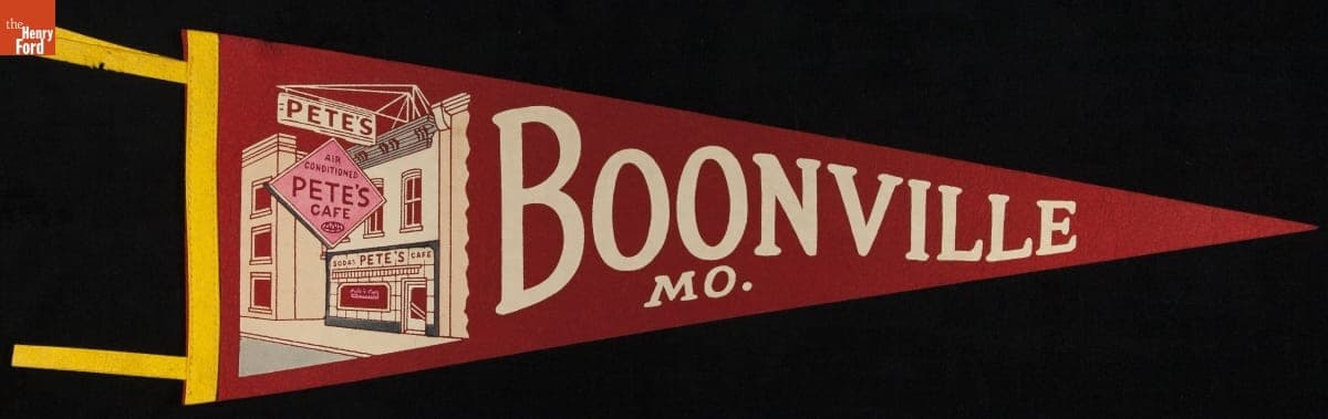Pennant, "Boonville, Mo.," 1940-1965