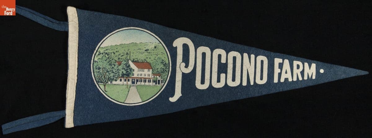 Pennant, "Pocono Farm," 1940-1965