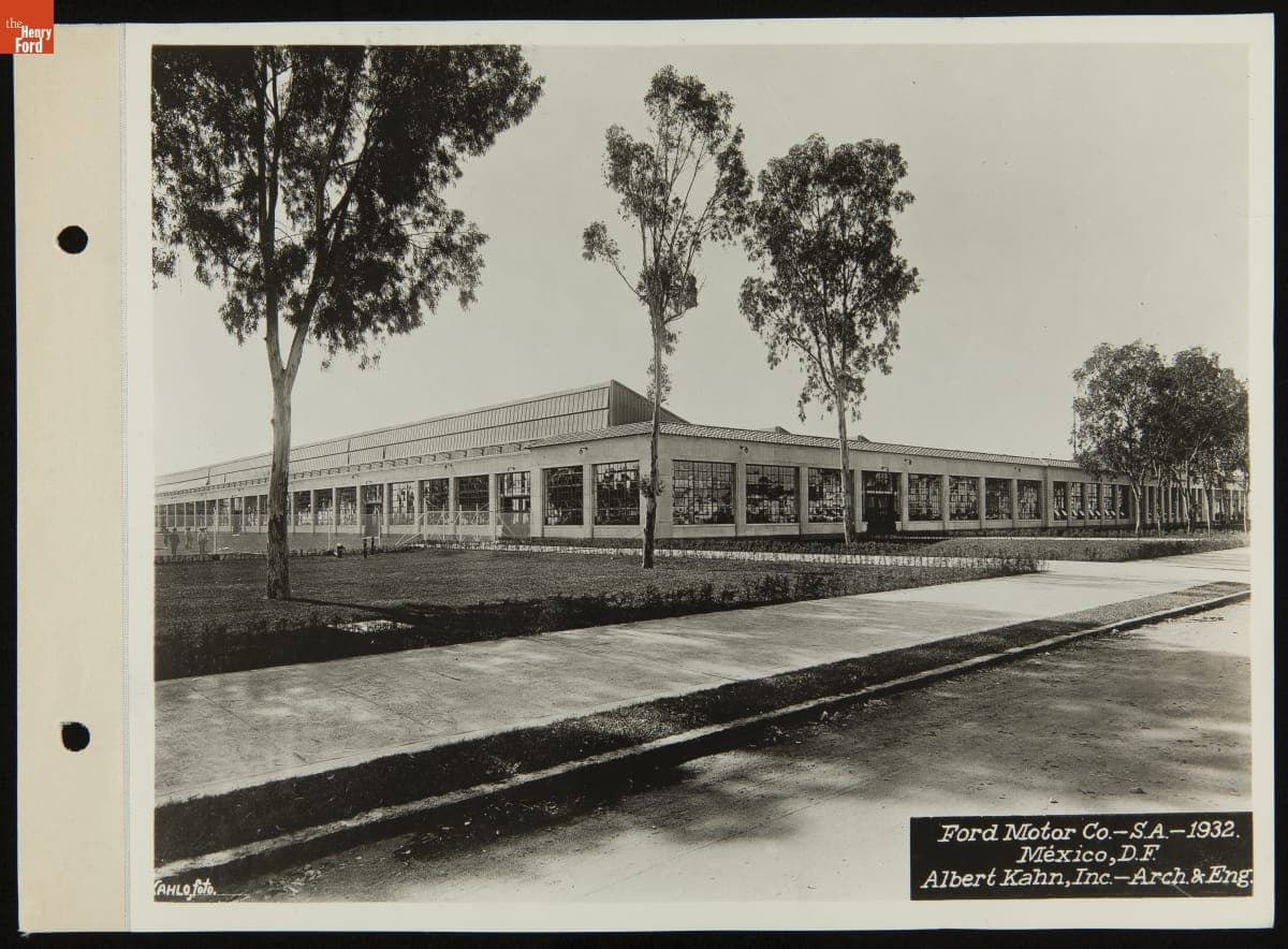 Ford Motor Company Mexico City Plant, Exterior, 1932