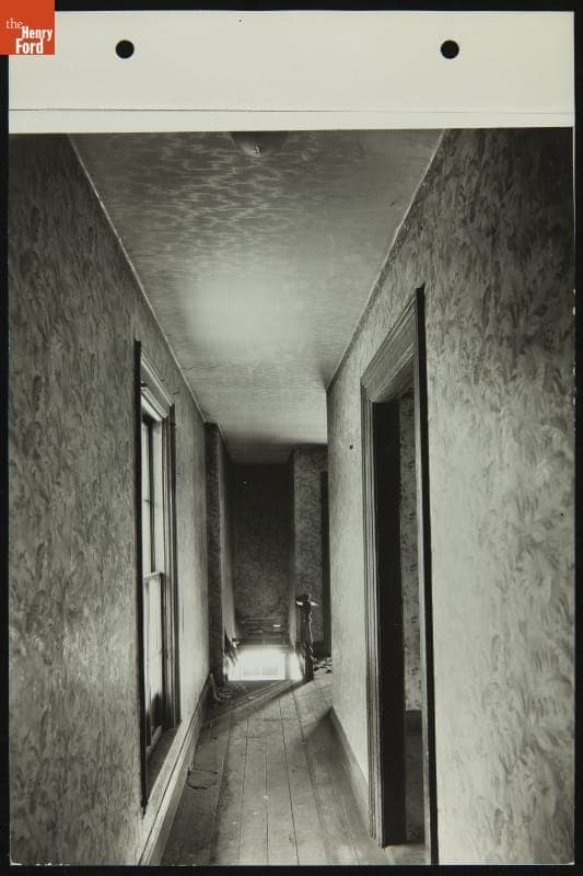 Interior of Mrs. Cohen's Millinery Shop at its Original Site, Detroit, Michigan, October 16, 1935