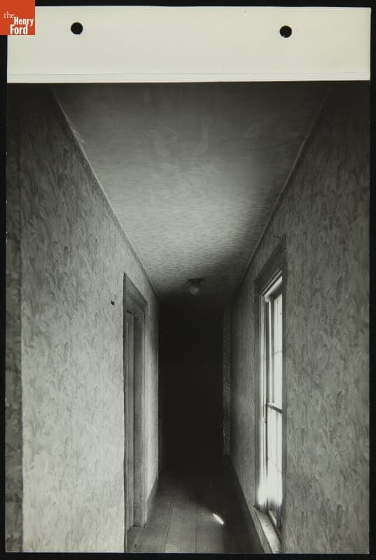 Interior of Mrs. Cohen's Milllinery Shop at its Original Site, Detroit, Michigan, October 16, 1935