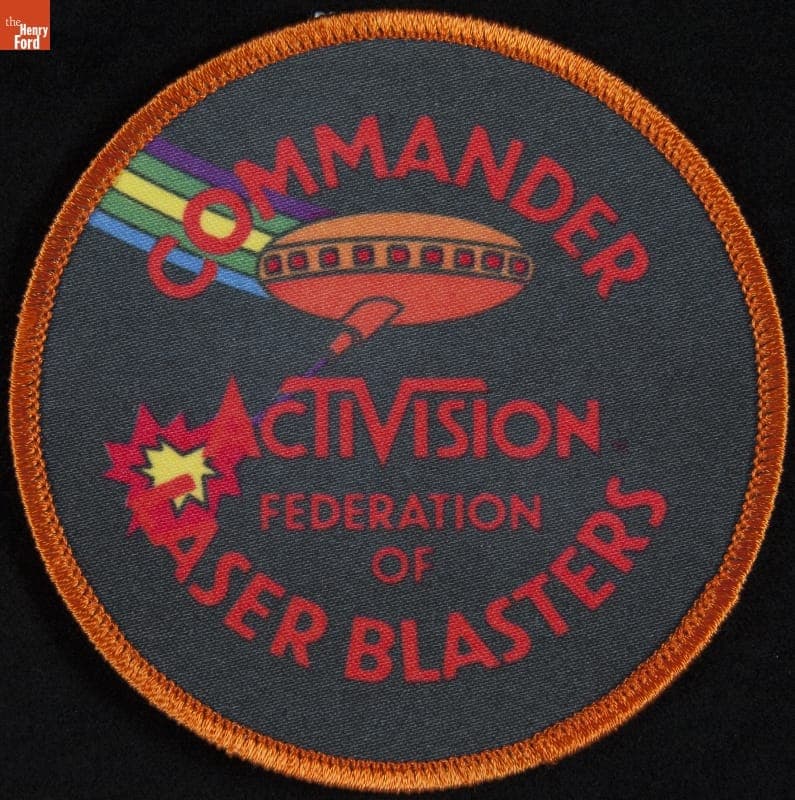 Commander Activision Federation of Laser Blasters Patch, 1981