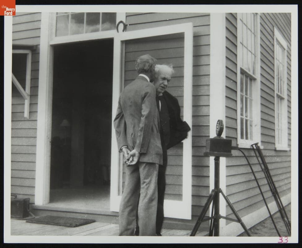 Thomas Edison's Fort Myers Laboratory Dedication in Greenfield Village, September 27 1928