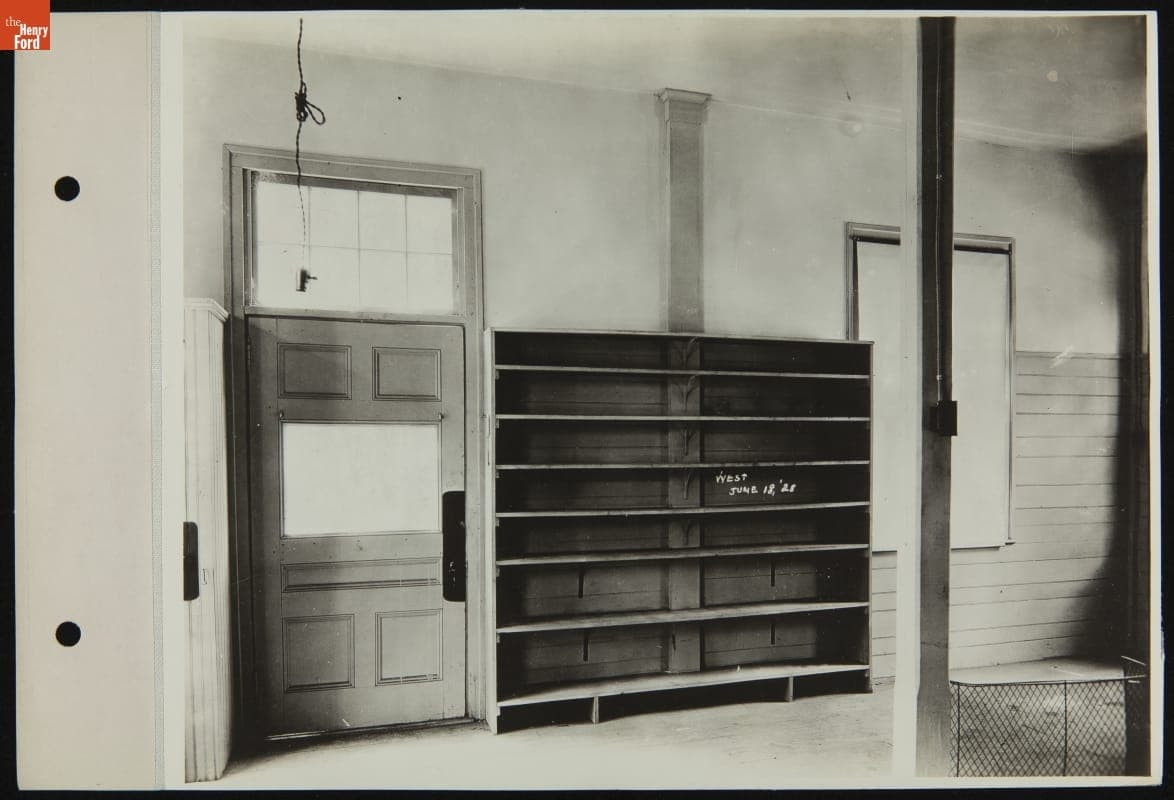 Interior View of Thomas Edison's Fort Myers Laboratory, Fort Myers, Florida, June 1928