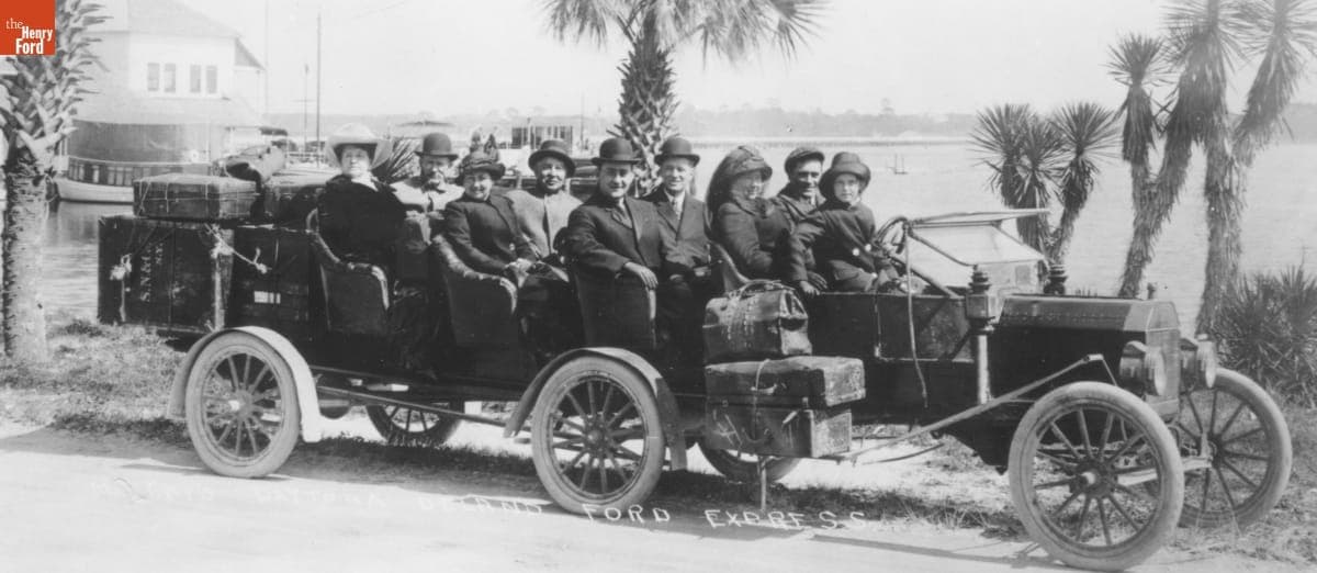 MacKay's Daytona-Deland Ford Express, Daytona Beach, Florida, circa 1921