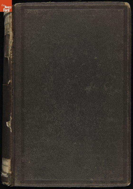 Book Used by the Wright Family, "Christian Co-Operation in Actual Life," 1874