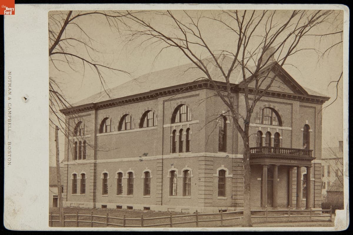 Bissell Hall, Dartmouth College, Hanover, New Hampshire, circa 1880