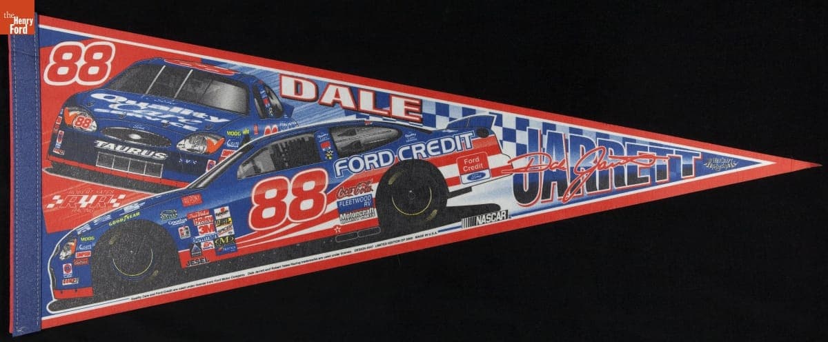 Pennant, "Dale Jarrett, #88" 1996-2000