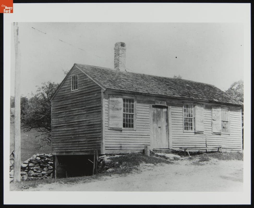 Phoenixville Post Office at Its Original Site, circa 1905