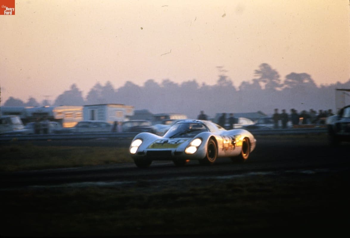 Porsche 907 at the 24 Hours of Daytona Race, February 1968