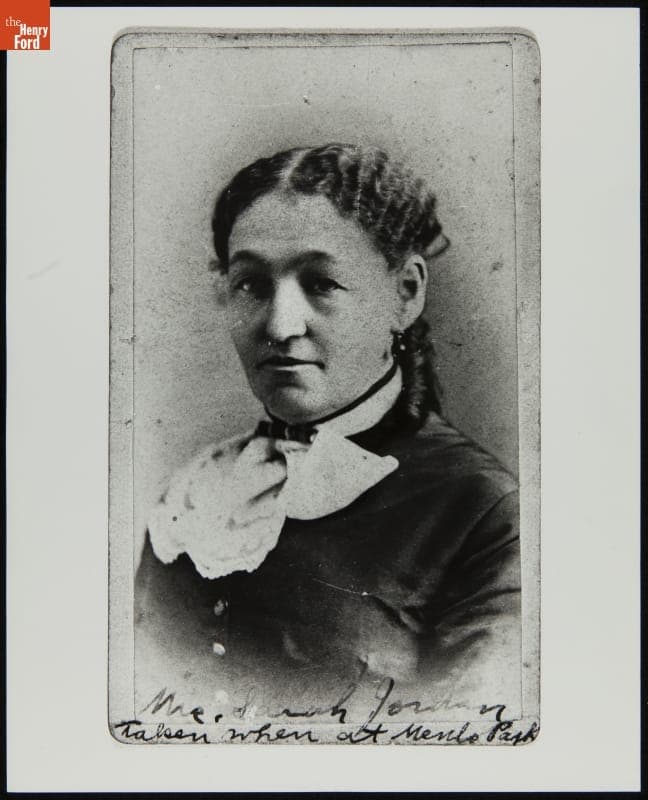 Sarah Jordan, circa 1880
