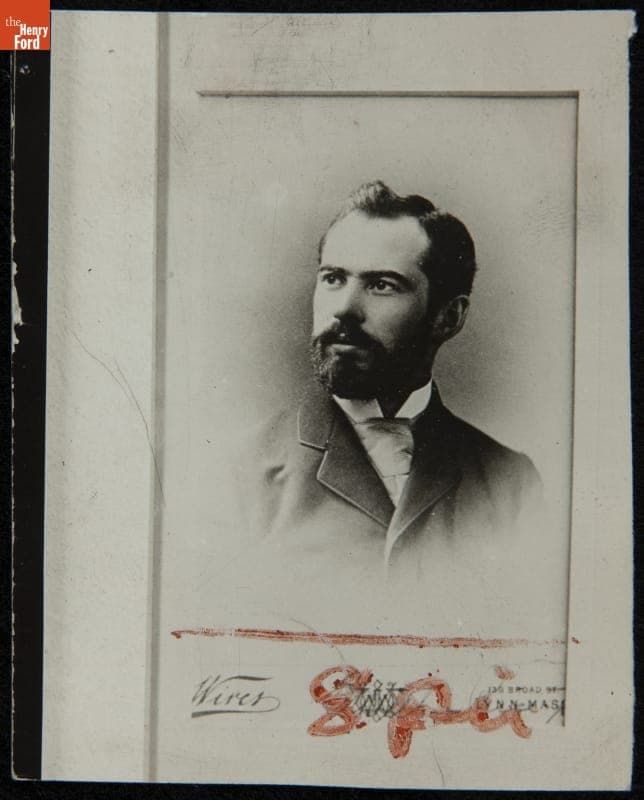 Portrait of E.W. Rice, Jr., 1887-1920