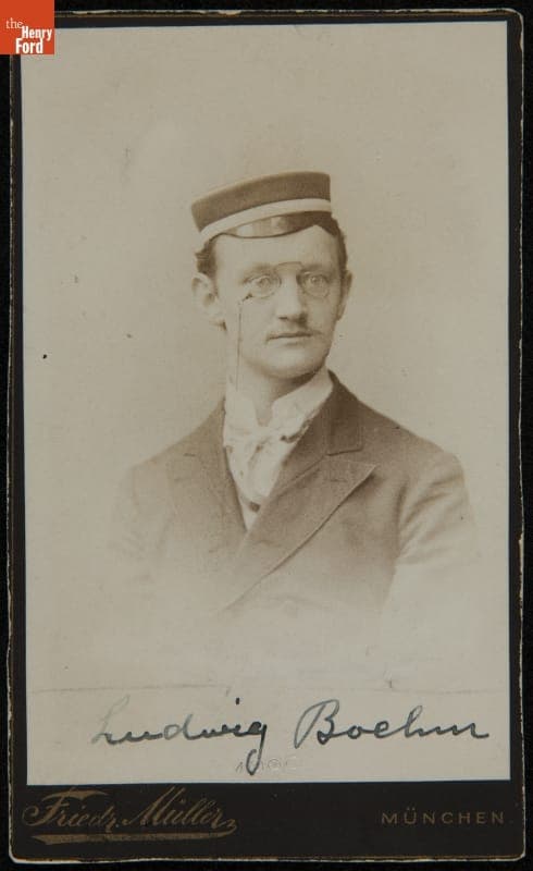 Portrait of Ludwig Boehm, 1883