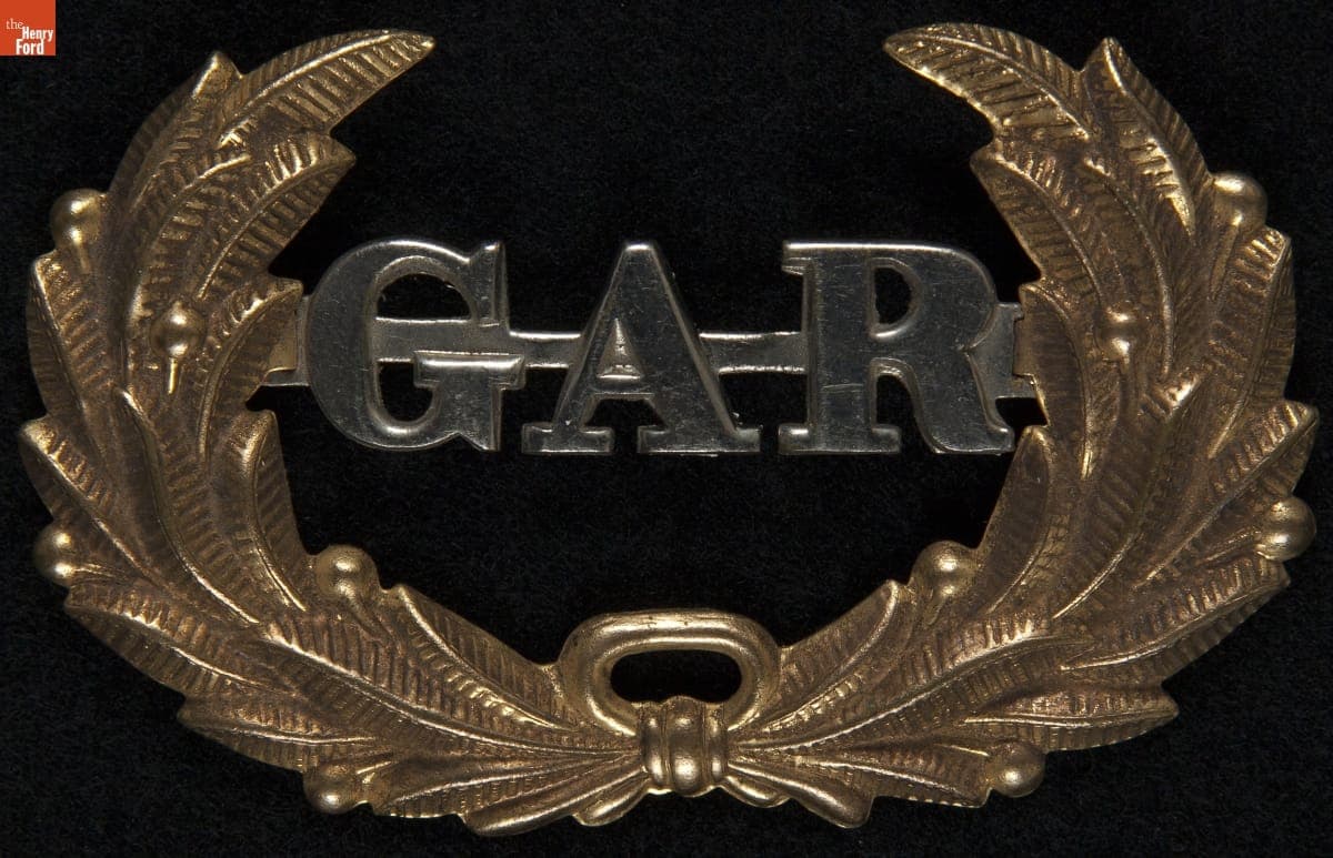 Grand Army of the Republic (G.A.R.) Hat Insignia, 1867-1920