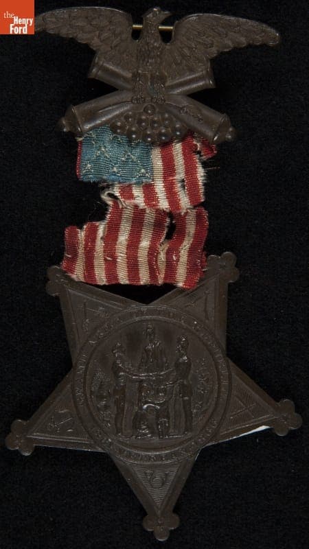 Grand Army of the Republic (G.A.R.) Membership Badge, 1888-1901