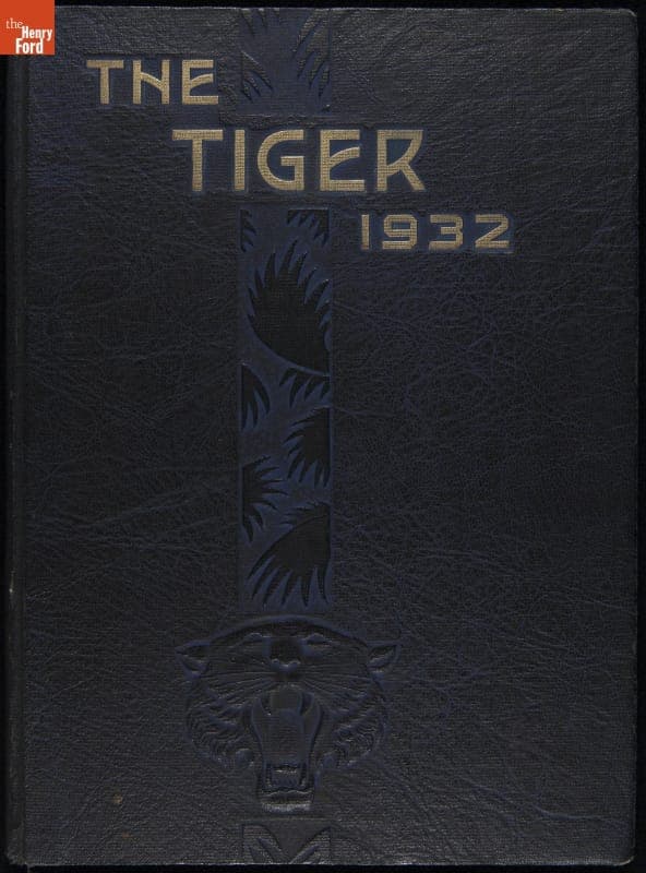"The 1932 Tiger," McKinley High School, Marshfield, Wisconsin, 1932