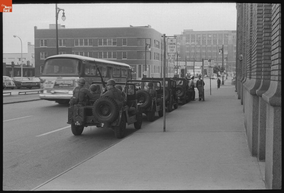 Detroit Edison Damage Assessment, Detroit, Michigan, 1967