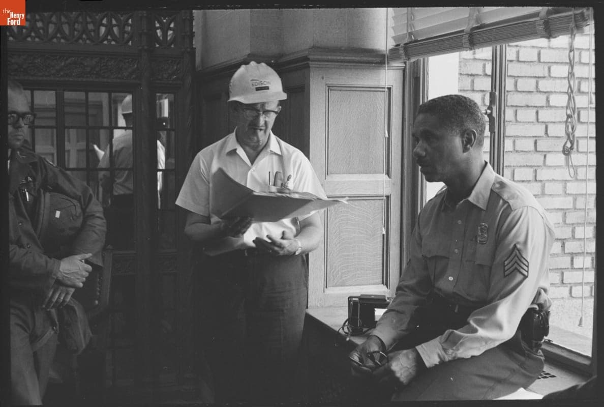 Detroit Edison Damage Assessment, Detroit, Michigan, 1967