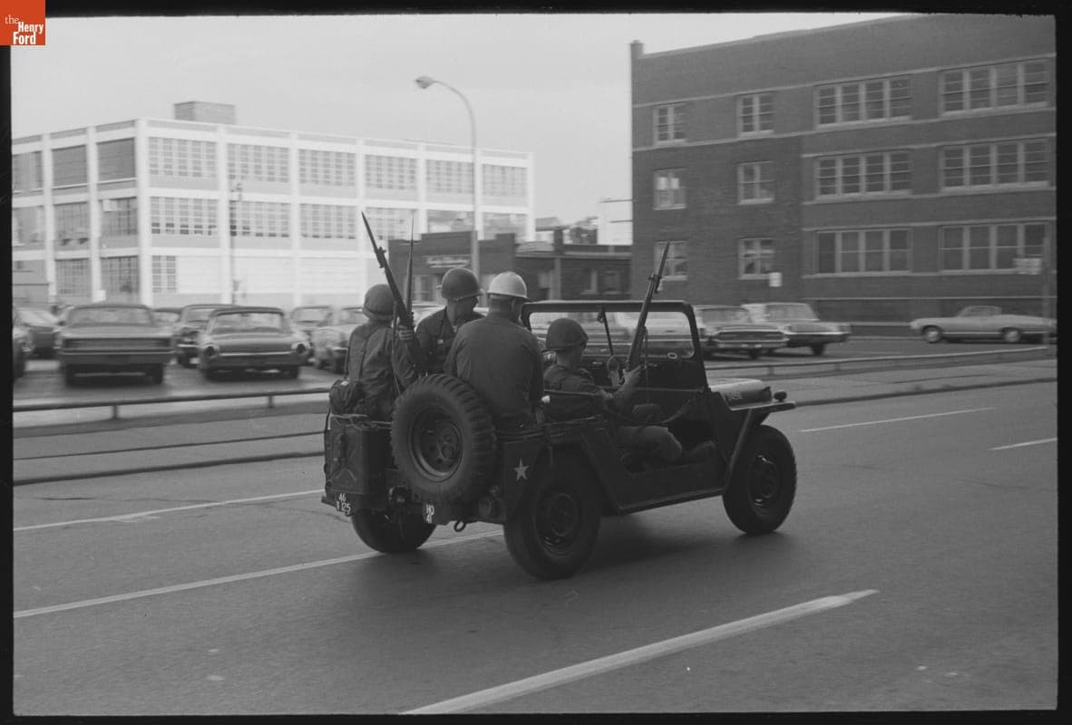 Detroit Edison Damage Assessment, Detroit, Michigan, 1967