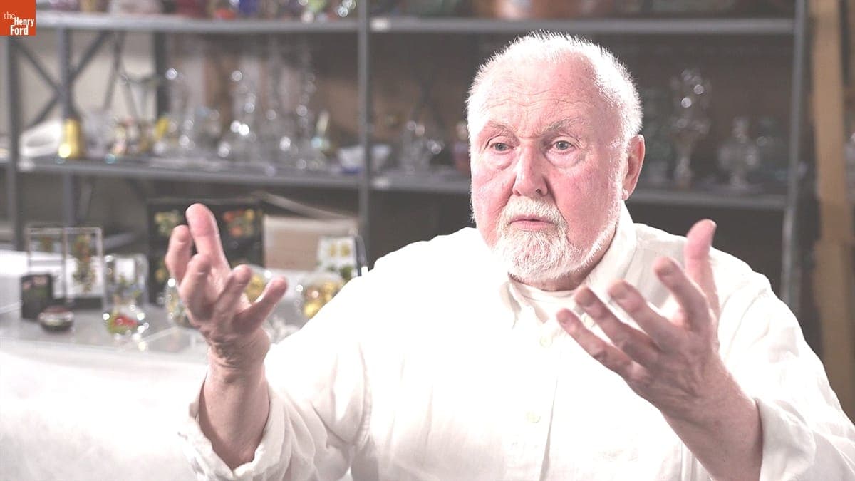 "Materials & Working with an Assistant," Clip from Oral History Interview with Paul Stankard, May 20, 2016