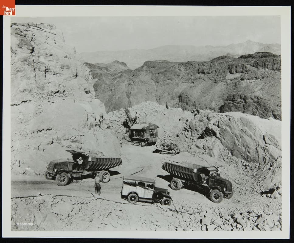 Hoover Dam Construction Site, 1933