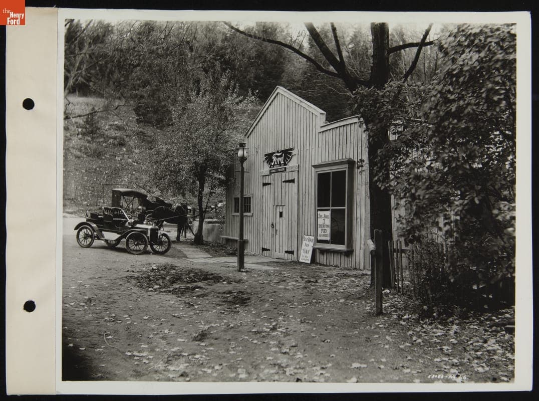 Photo Taken during the Filming of "These Thirty Years" for Ford Motor Company, 1933-1934