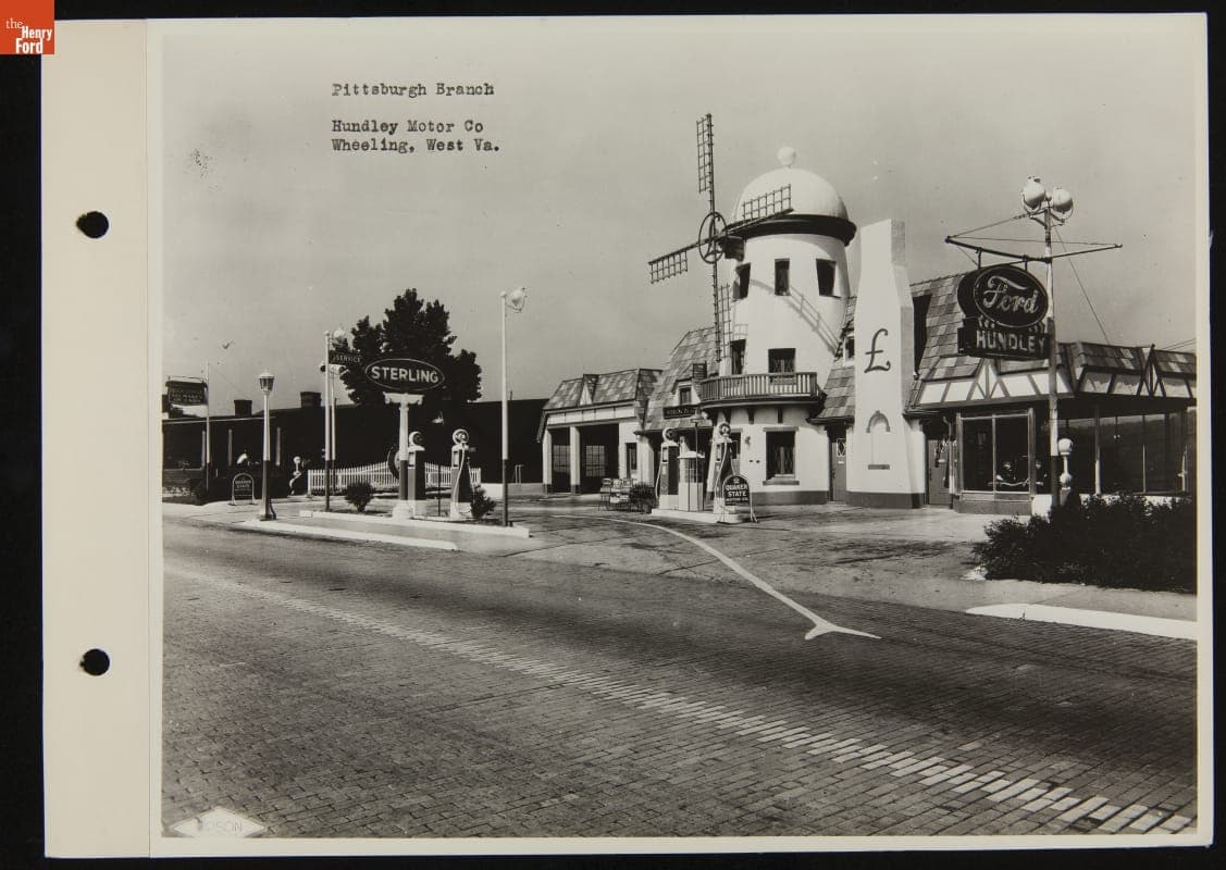 Super Service Station, Hudley Motor Company, Wheeling, West Virginia, August 1934