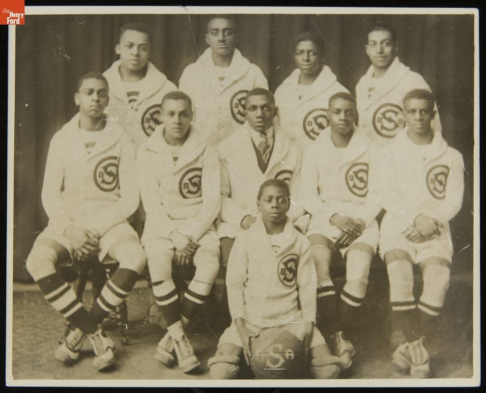 Scholastic Athletic Association Basketball Team, Pittsburgh, Pennsylvania, circa 1917