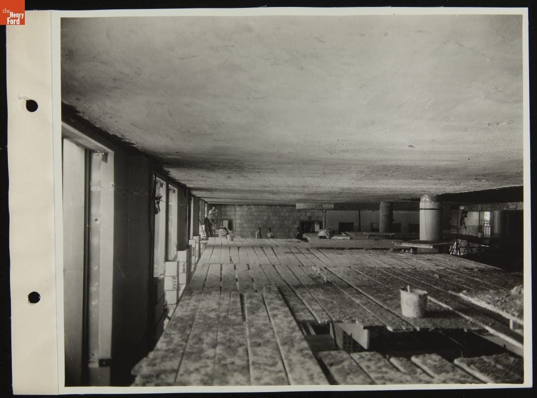 Interior Remodeling in Progress, Ford Motor Company's New York City Branch, July 1937