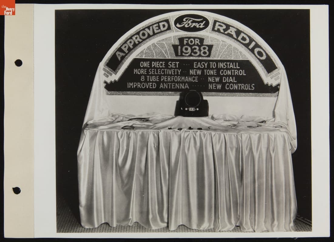 Ford Radio Display, June 1938