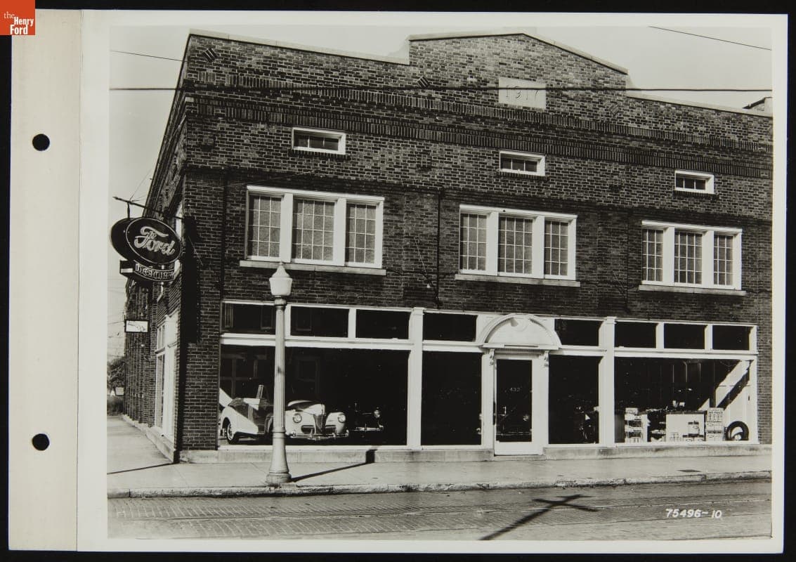 Ford Dealership, April 1941